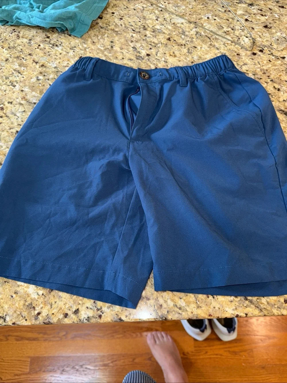 chubbies Men's Deep Blue Flat Front Casual Shorts